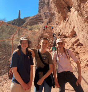 Heritage Hiking Club sponsored by Ms. Pineda tackled the Echo Canyon Trail on Camelback Mountain. Heritage Heroes can do hard things!